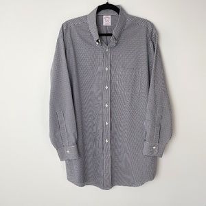 Brooks Brothers Non-Iron Gingham Dress Shirt